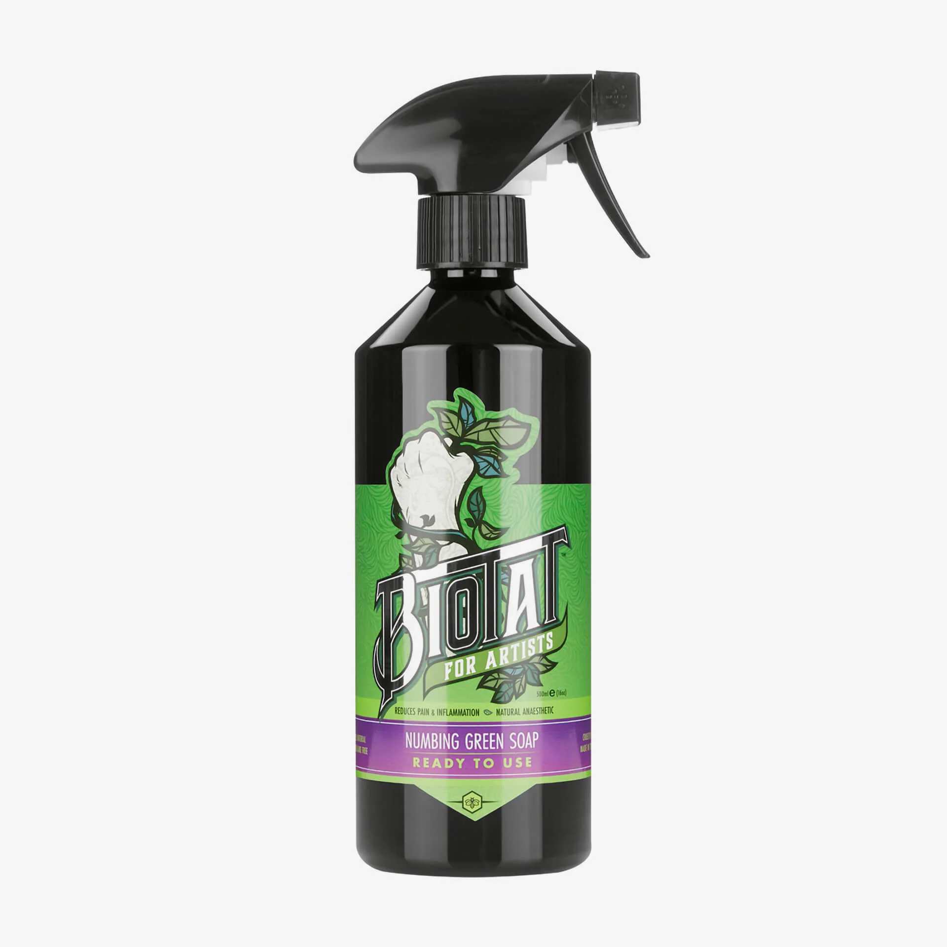 BIOTAT Numbing Green Soap 500 ml - Image 2