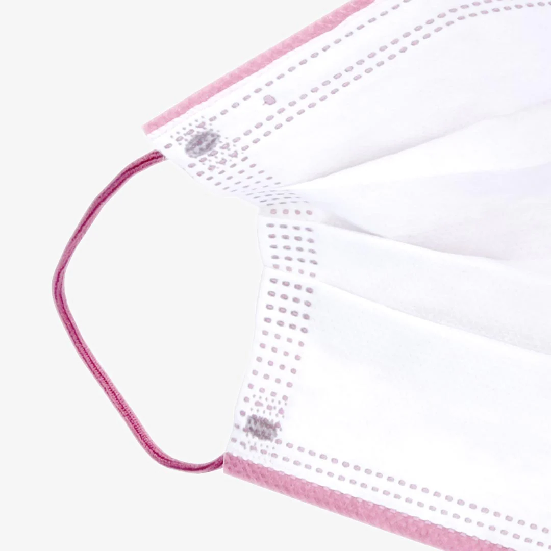 Máscara Descartável Protect Plus Type IIR Rosa Claro - Image 3