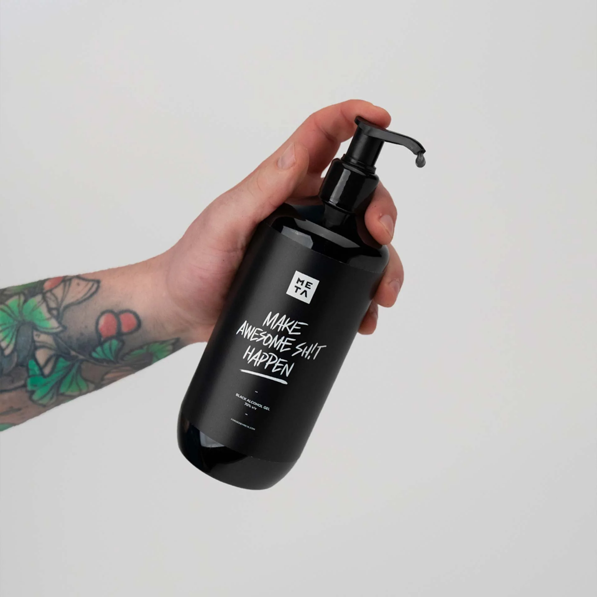 META Black Alcohol Gel - Image 2