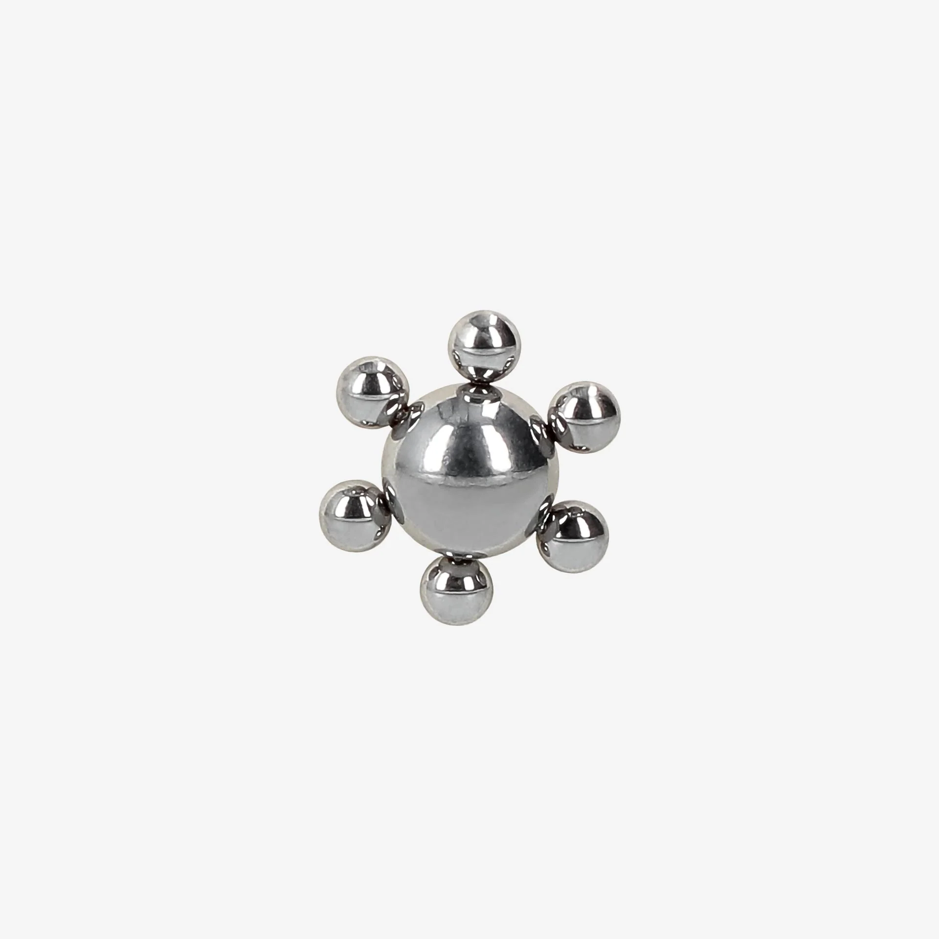 Piranha Bola Átomo Aço Cirúrgico 316L - Image 2