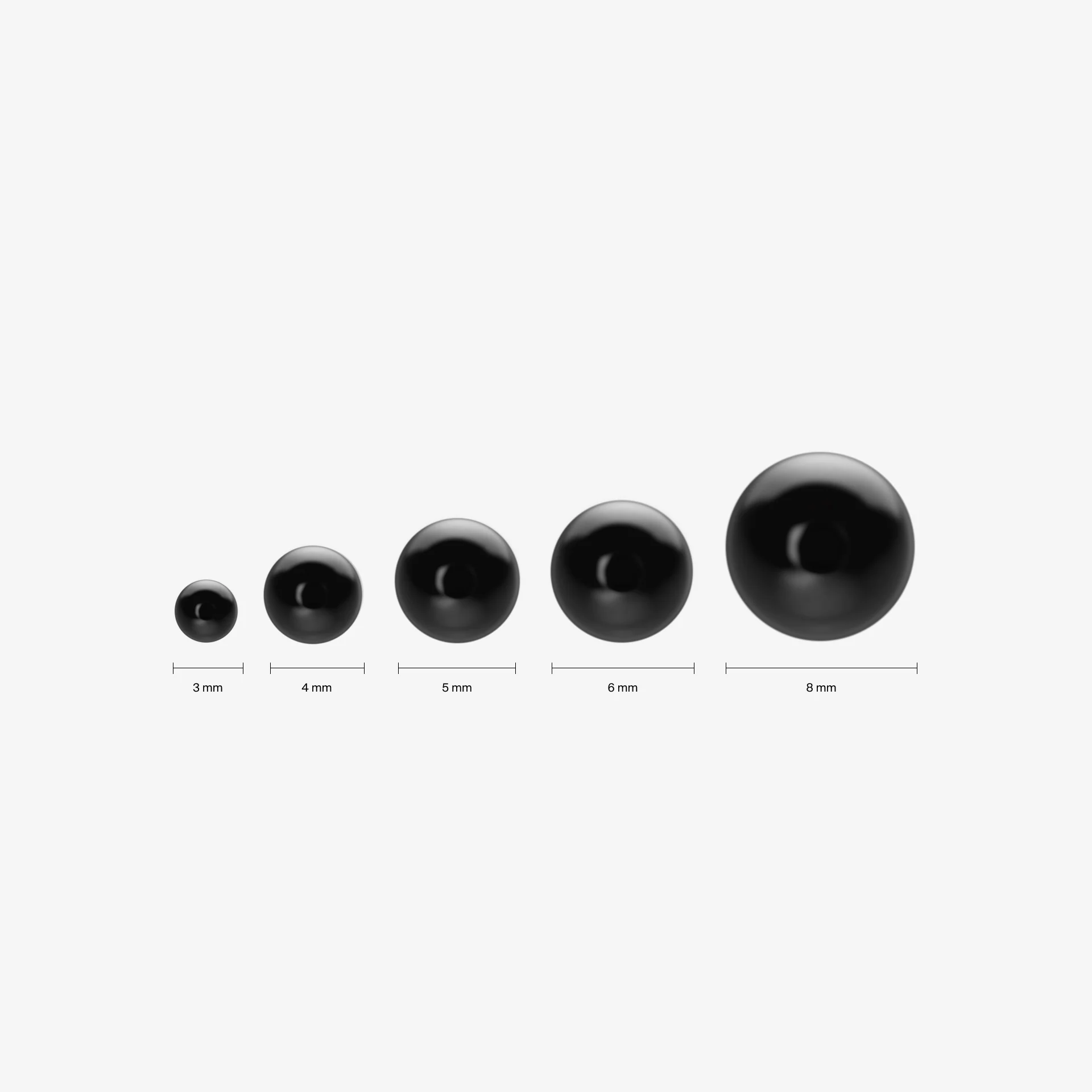Piranha Bola BCR Aço Negro - Image 2