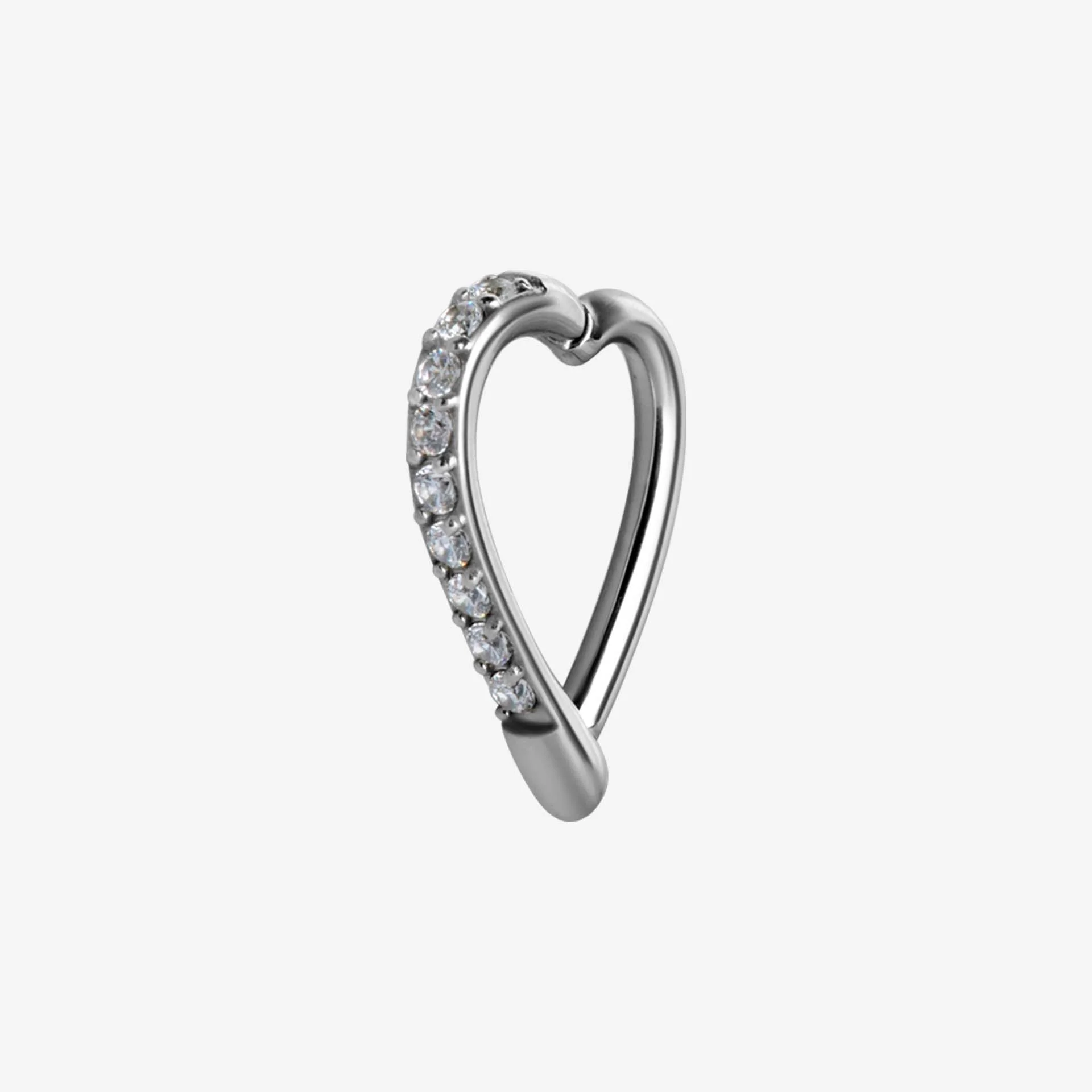 Piranha Banana Heart Multi Jewelled Steel Basicline - Image 2