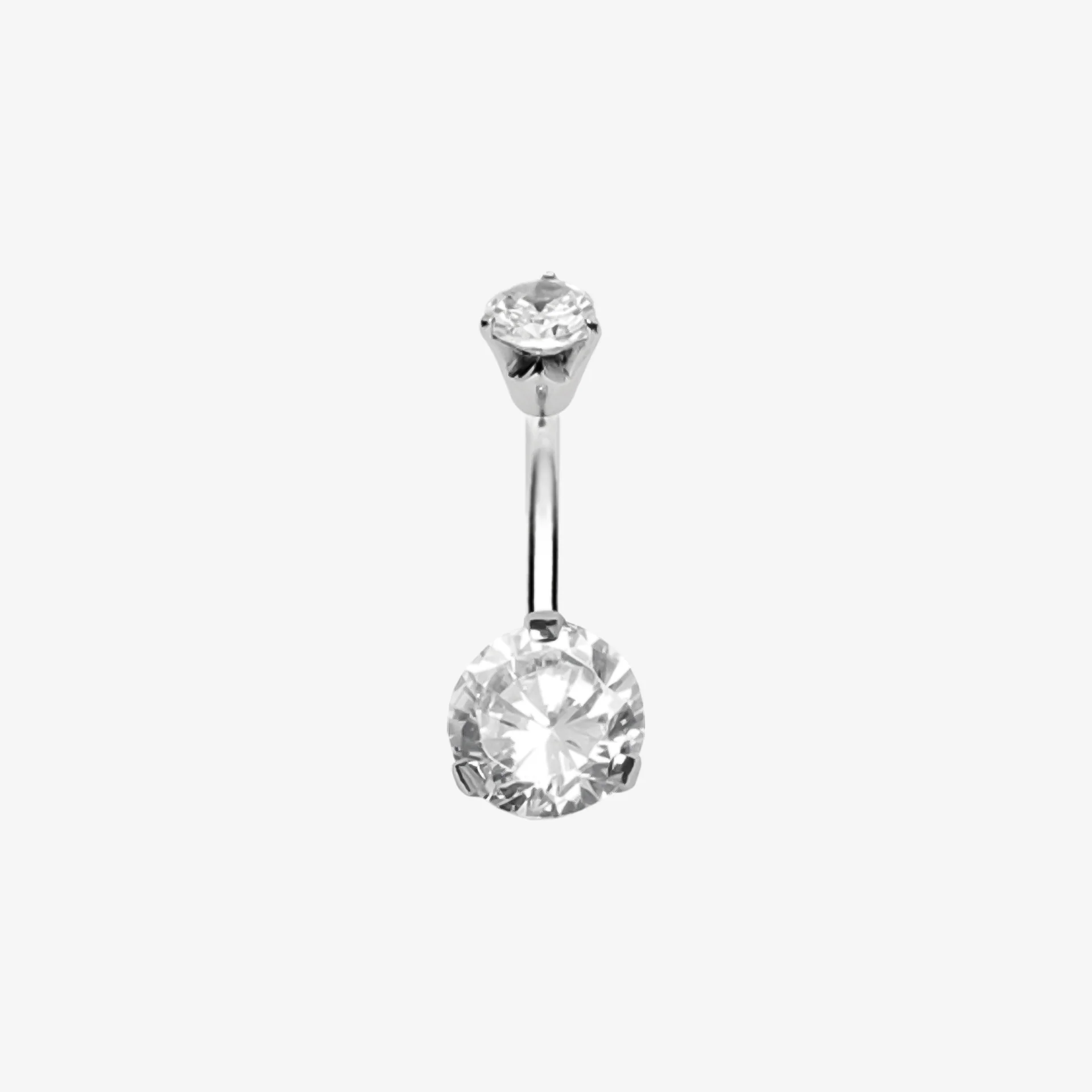 Piranha Banana Round Big Double Crystal Steel Basicline - Image 2
