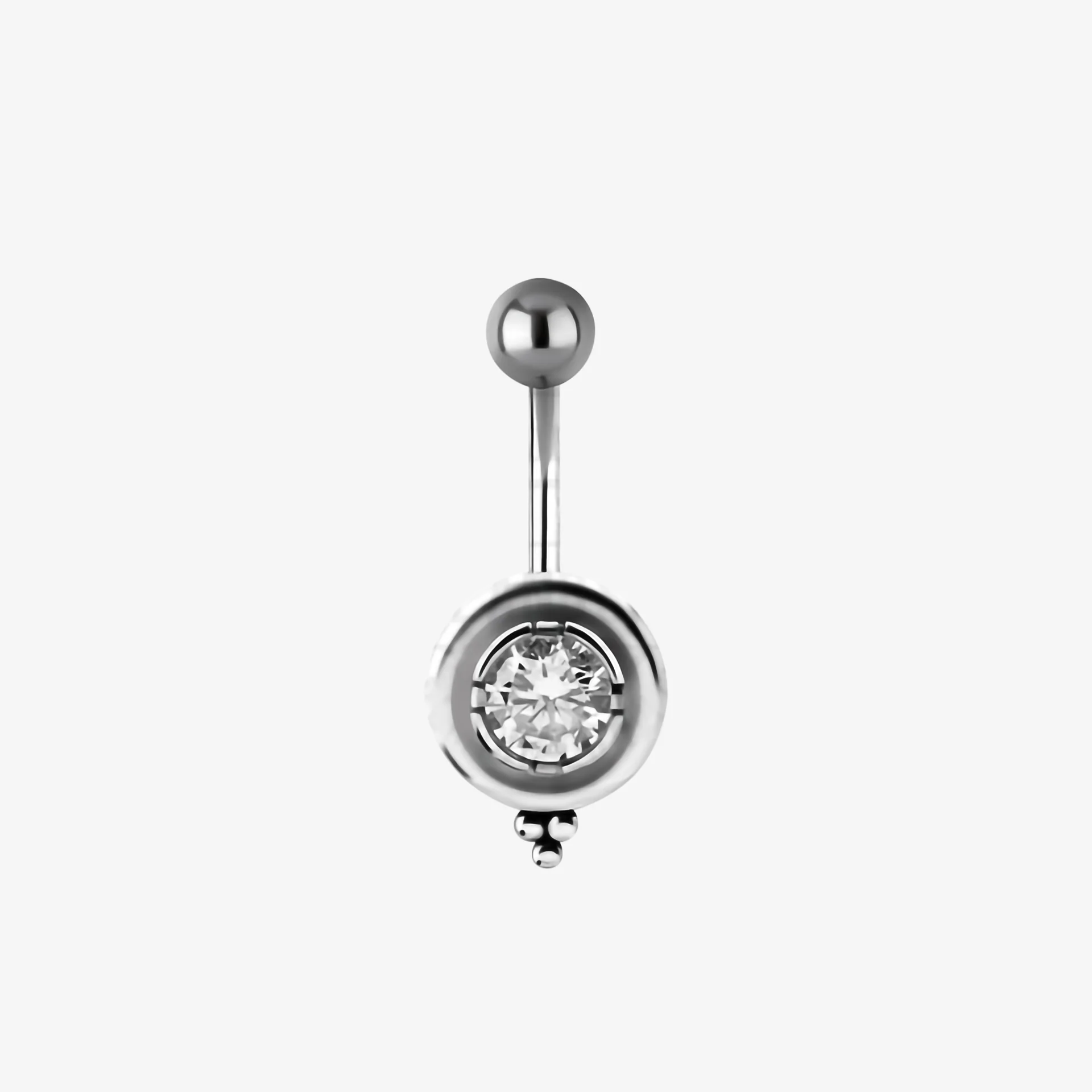 Piranha Banana Tribal Round Crystal Steel Basicline - Image 2