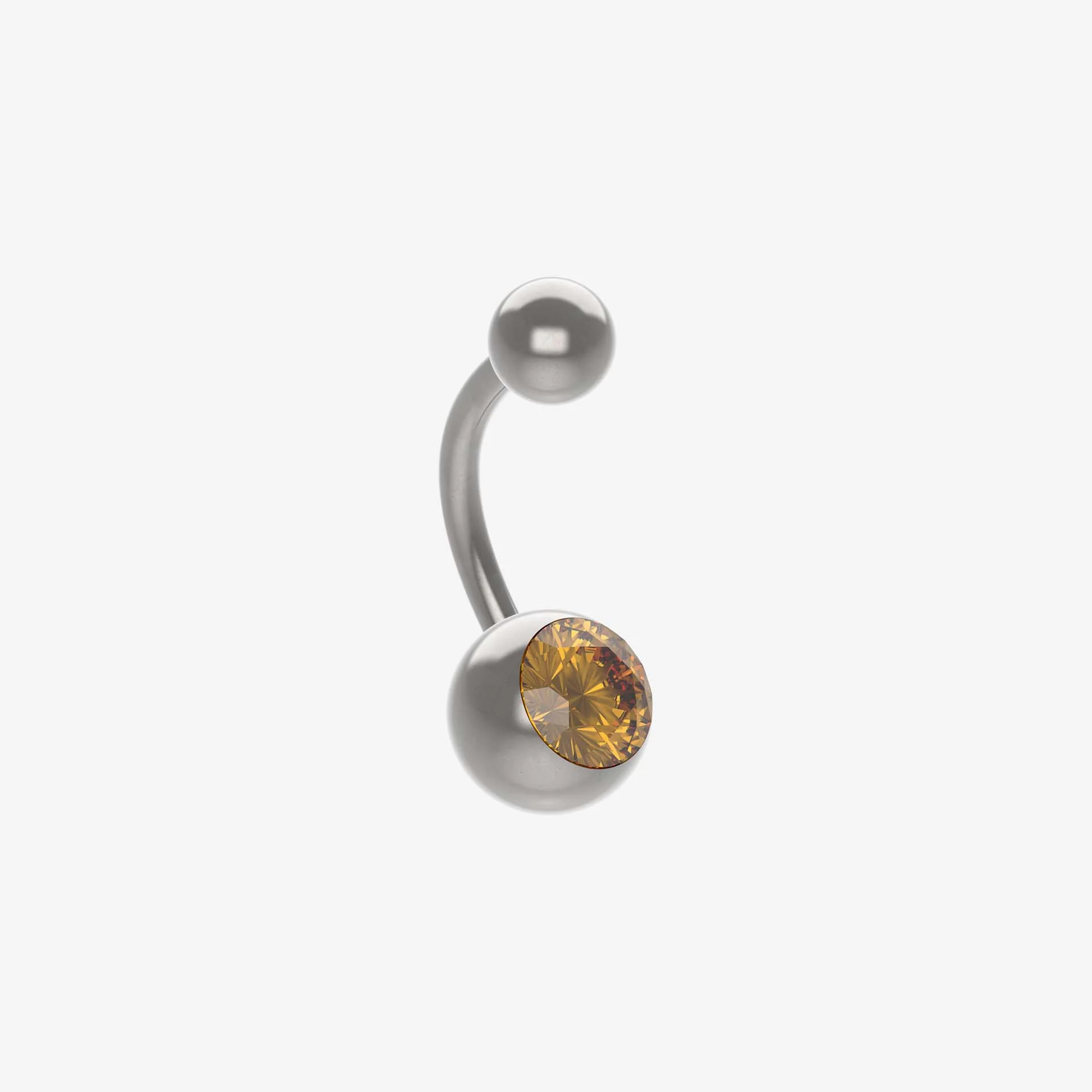 Piranha Banana com Pedra Aço Cirúrgico 316L - Image 32
