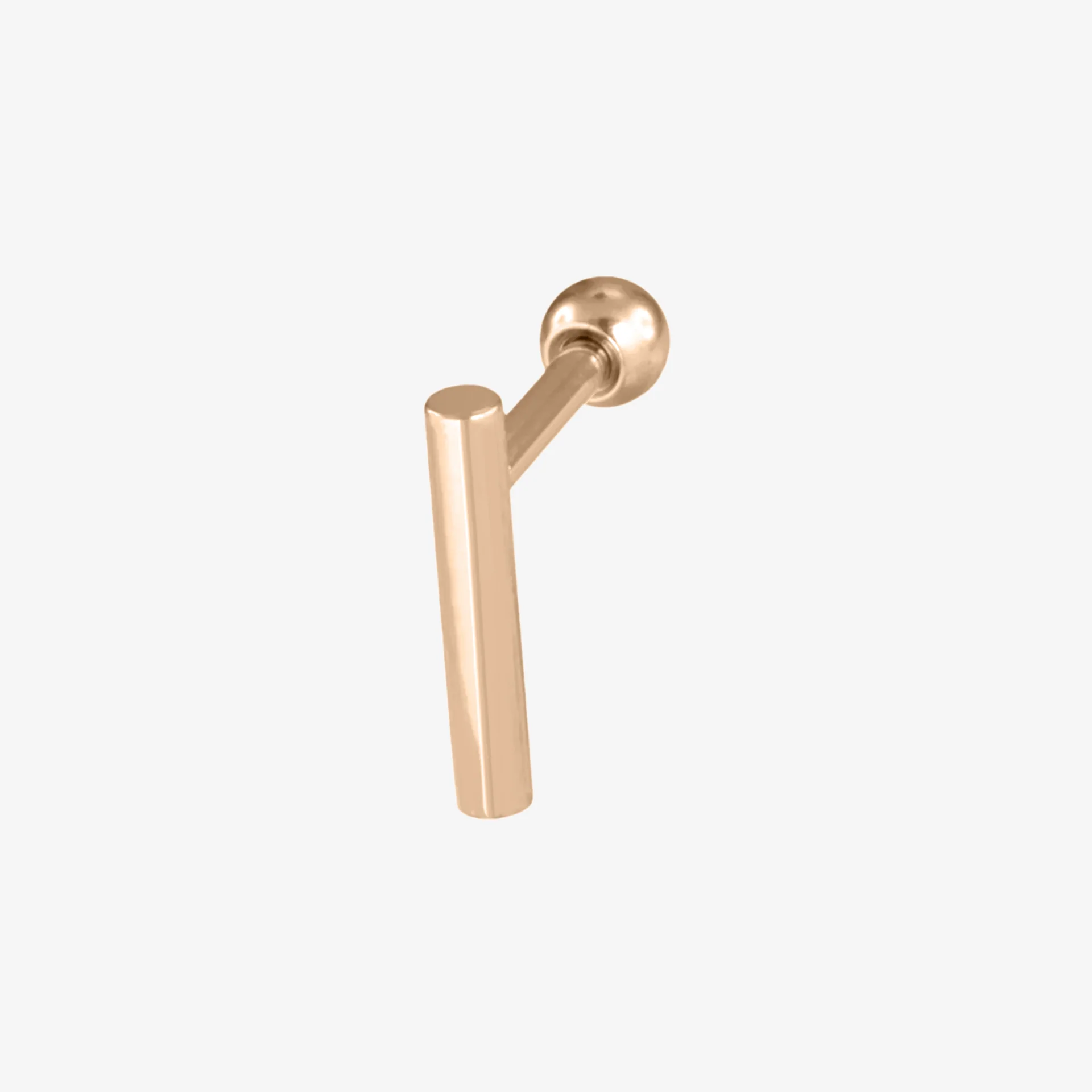Piranha Earbarbell Stripe Steel Roseline - Image 2