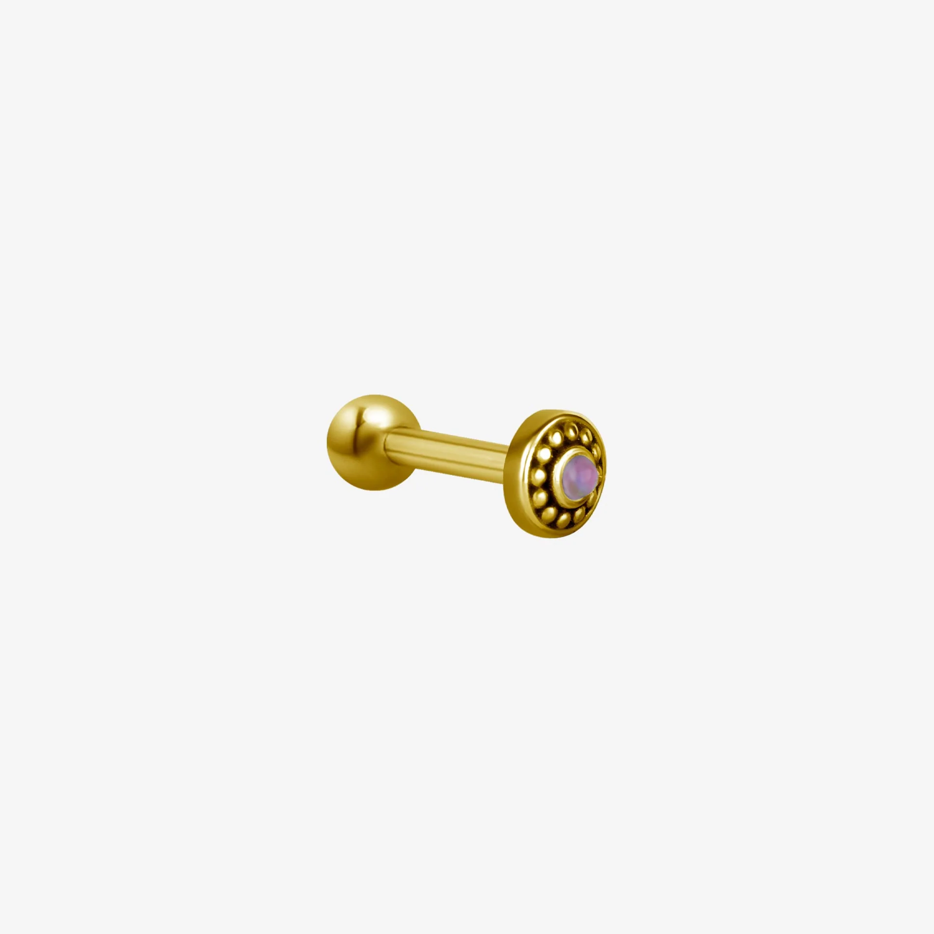 Piranha Earbarbell Tribal Opal Steel Zirconline - Image 3