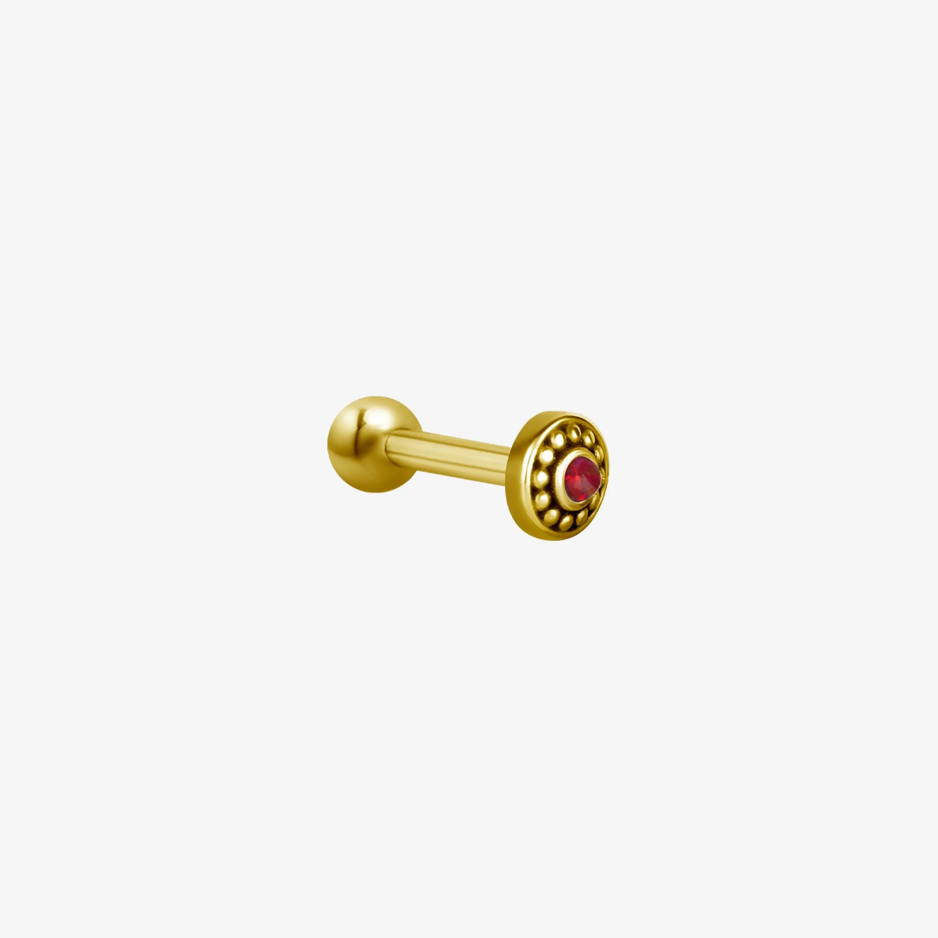 Piranha Earbarbell Tribal Opal Steel Zirconline - Image 4