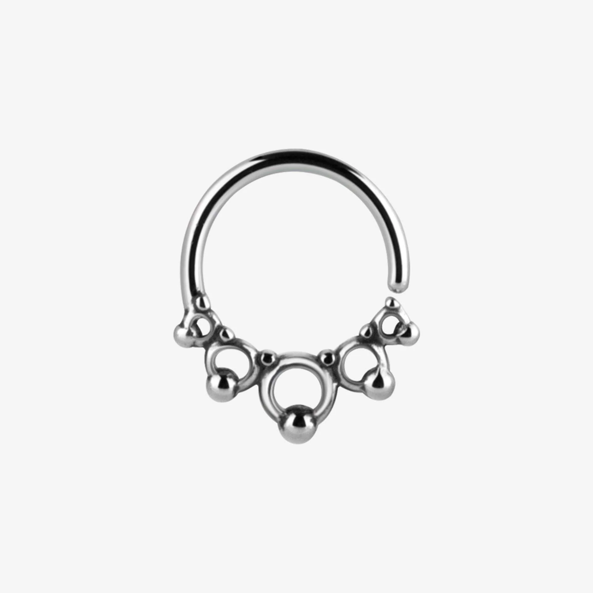 Piranha Argola Annealed Tribal BCR Steel Basicline - Image 2