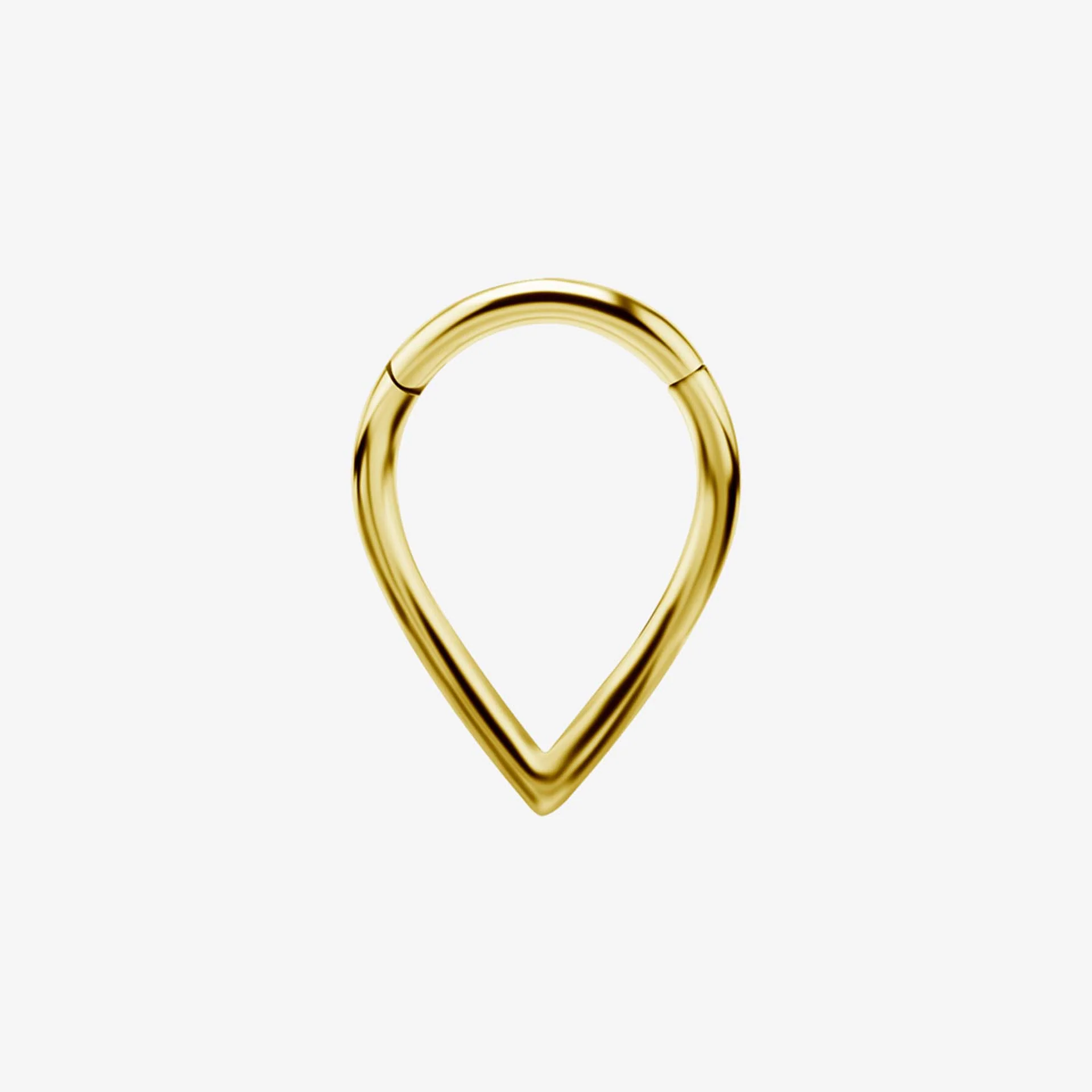 Piranha Argola Hinged Shaped V Steel Zirconline - Image 2