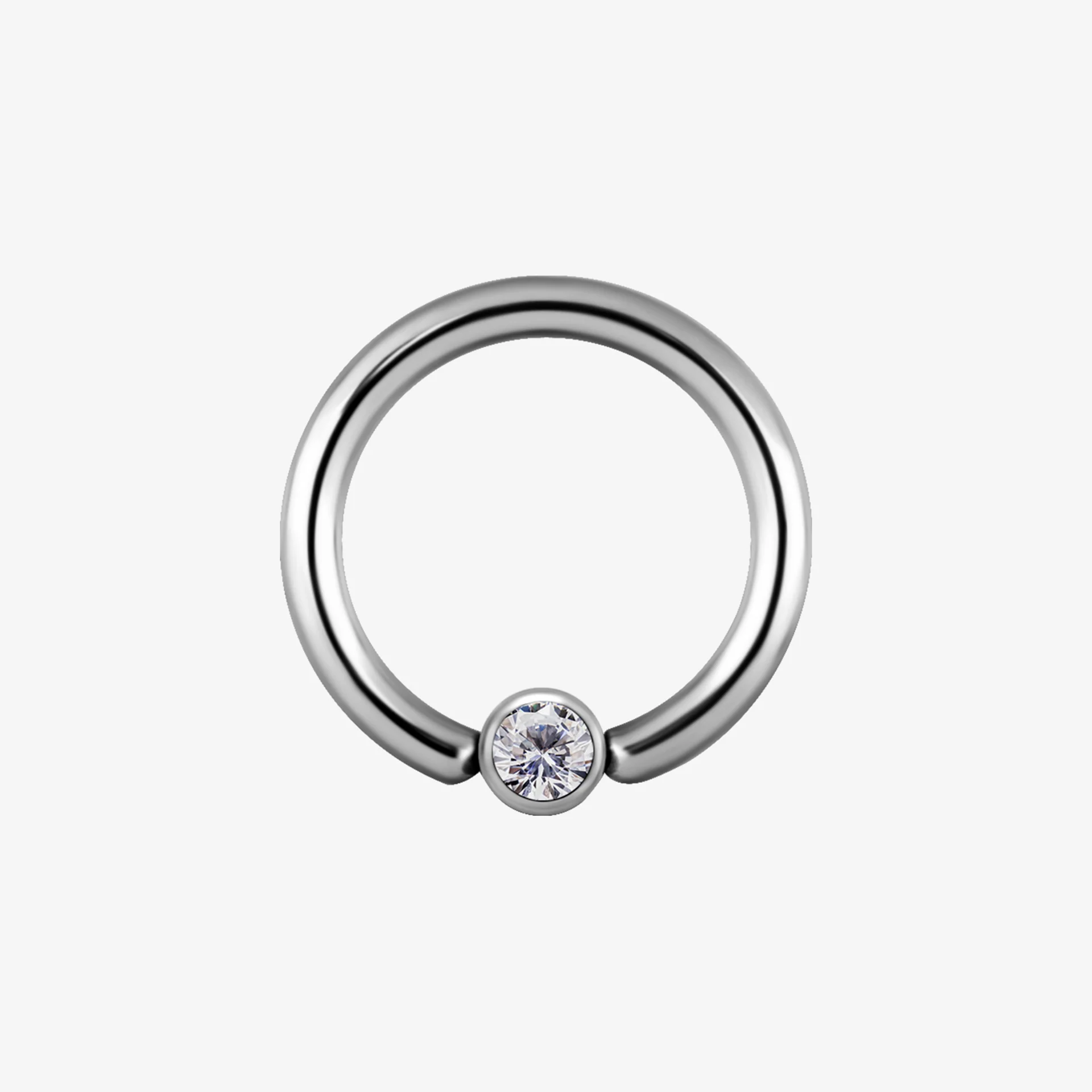 Piranha Argola Smiley Flat Crystal Ring Titan Highline - Image 3