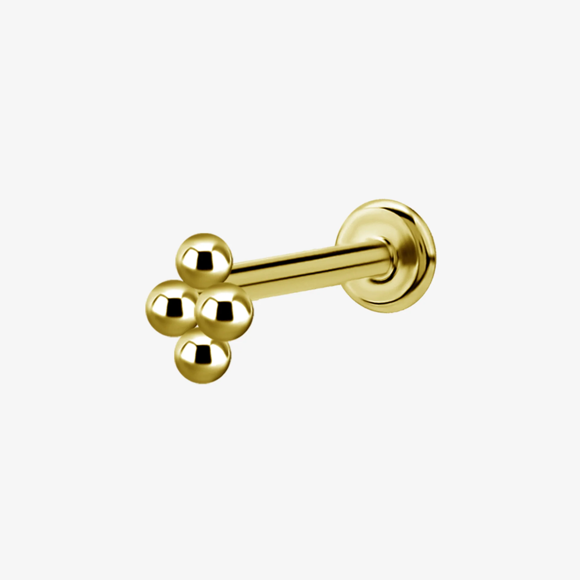 Piranha Labret 4 Micro Balls Titan Zirconline - Image 2