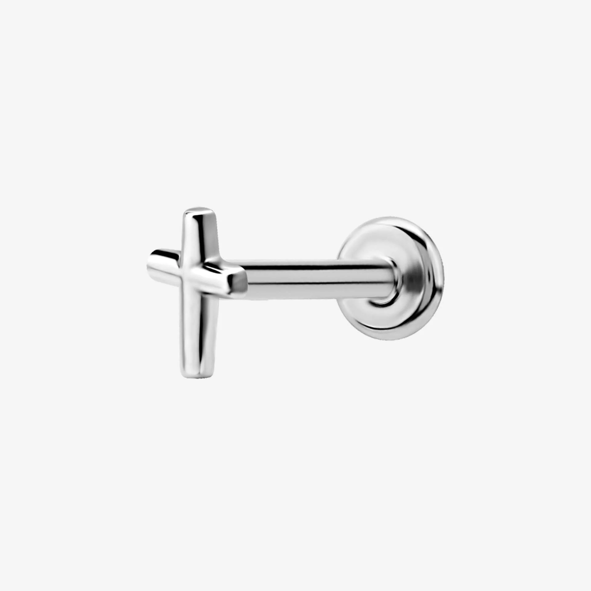 Piranha Labret Cross Steel Basicline - Image 2