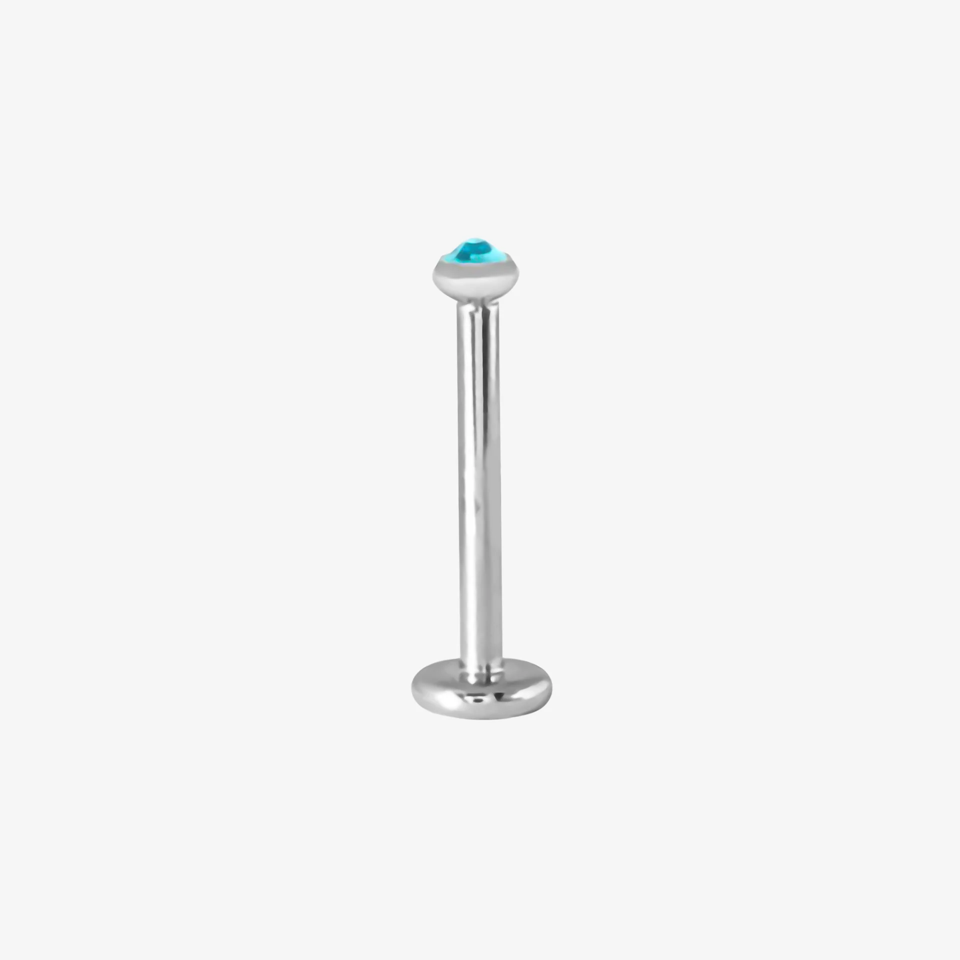 Piranha Labret Crystal Rosca Interna Steel Basicline - Image 4