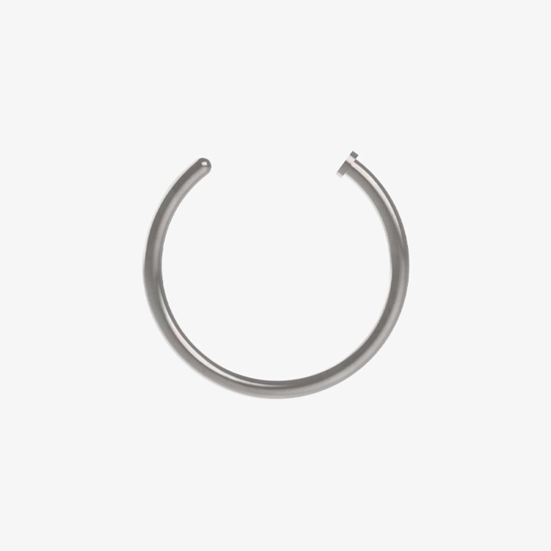 Piranha Nose Ring Aço Cirúrgico 316L - Image 2