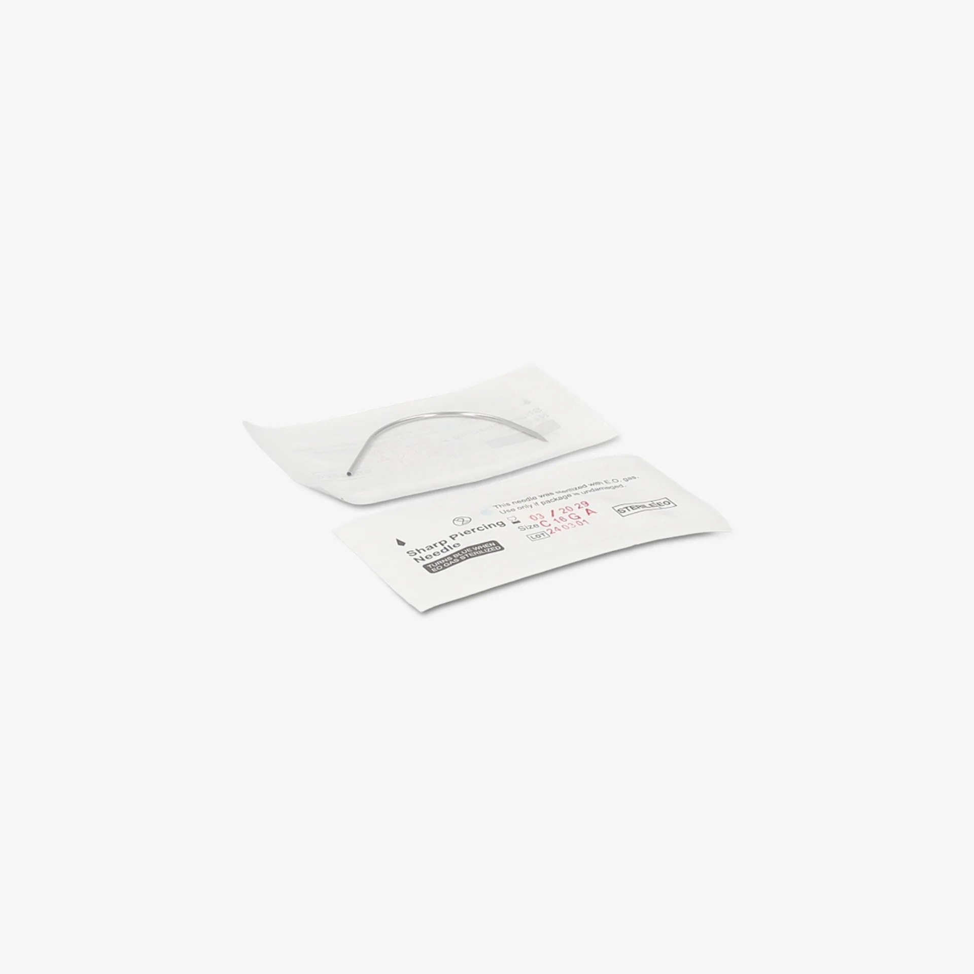 Piranha Originals Agulhas Curvas Piercing 1,7 mm - Image 3