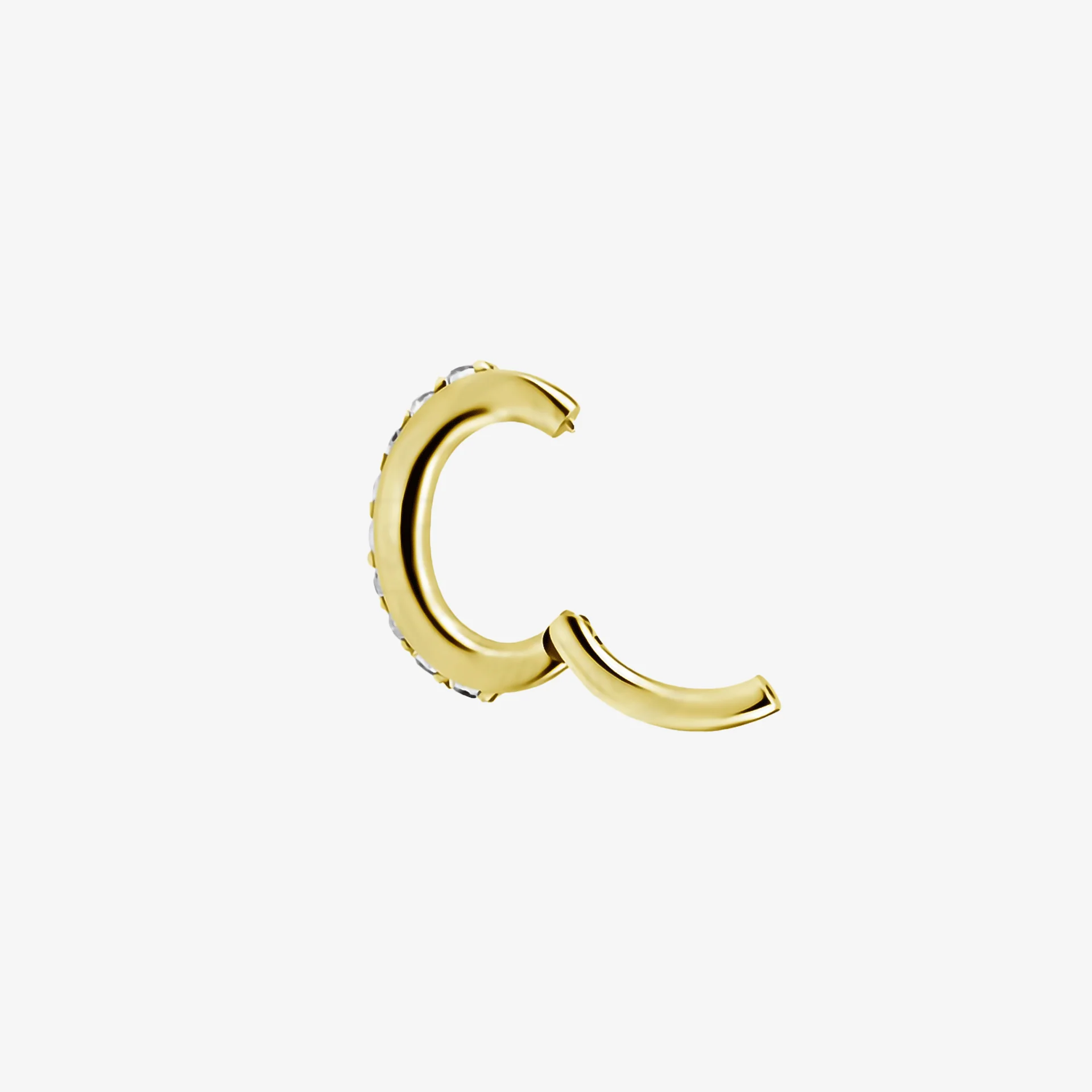 Piranha Oval Belly Multi Crystals Cobalt Zirconline - Image 2