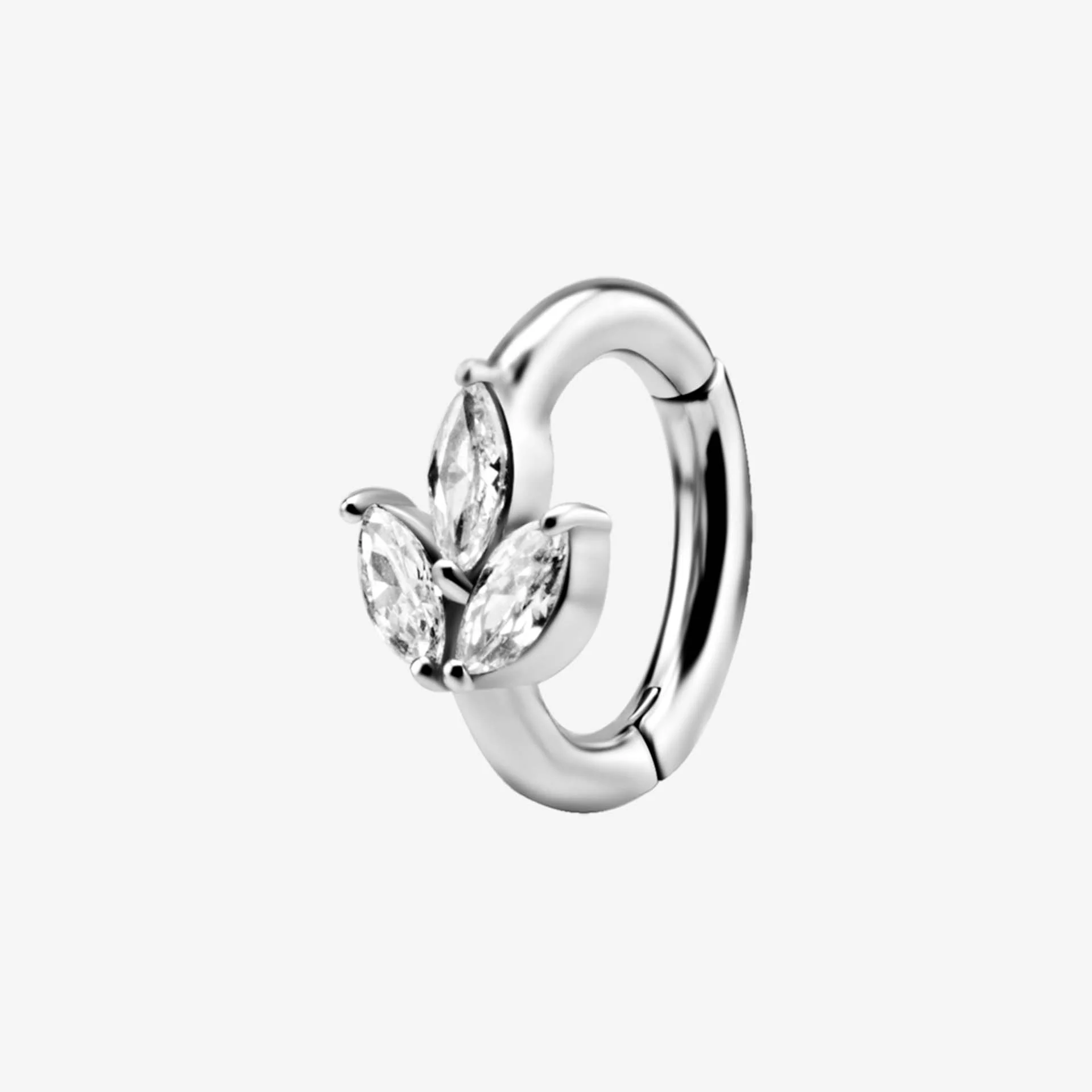 Piranha Oval Belly Platan Crystal Cobalt Chromium - Image 2