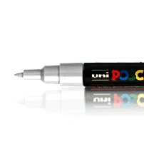 Posca 1 MC Prata - Image 2