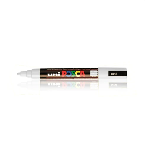 Posca 5M Branco - Image 2