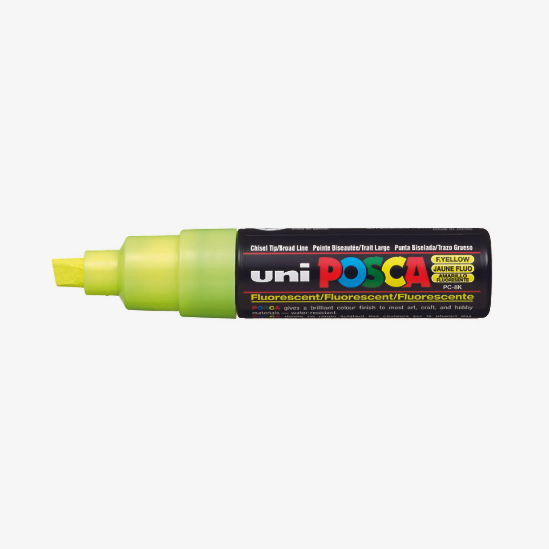 Posca 8K Amarelo Fluor - Image 2