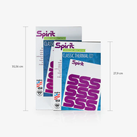 Spirit Tattoo Papel Termocopiadora Classic Roxo Long (21,6x35,5cm) - Image 4