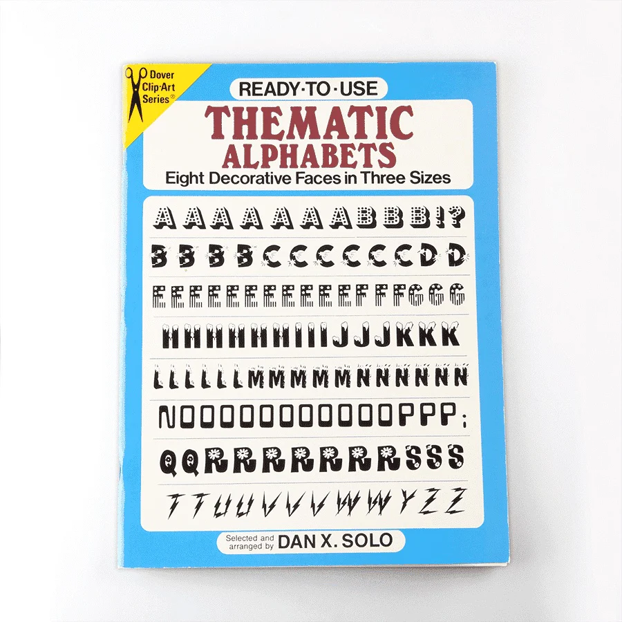 Thematic Alphabets by Dan X. Solo - Image 2