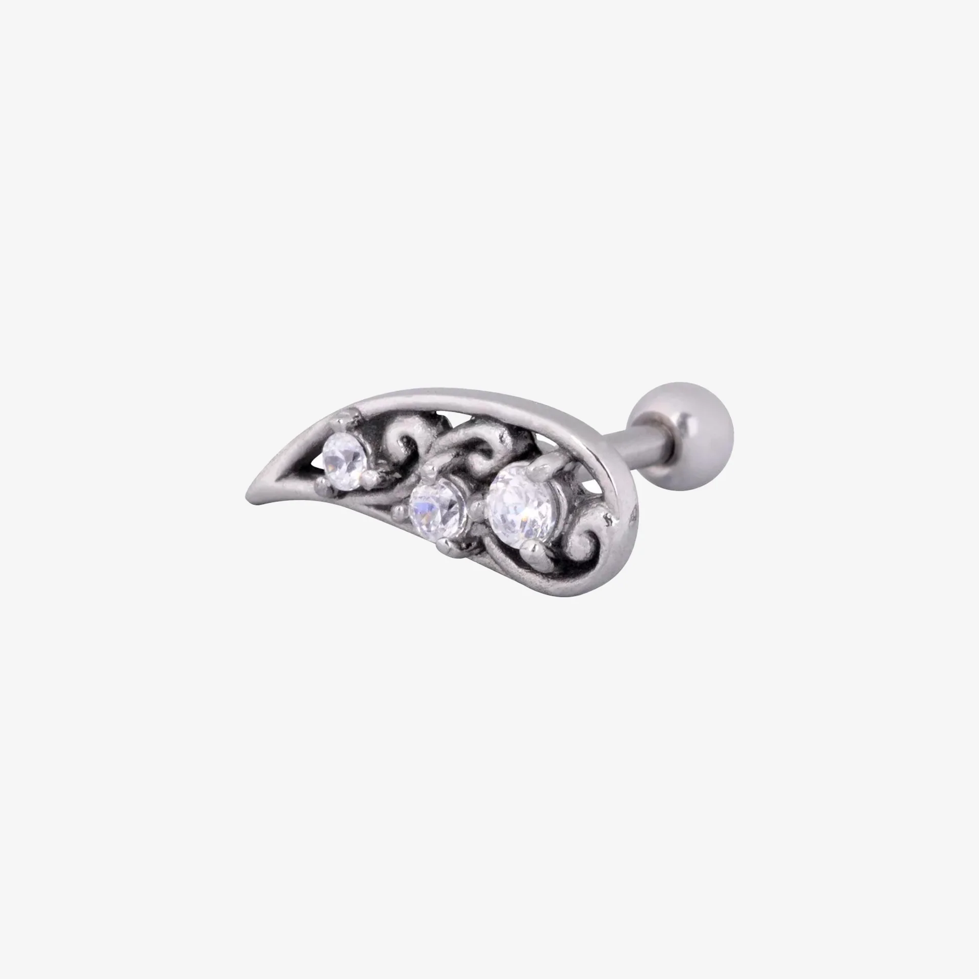 Wildcat Earbarbell Flower Steel Basicline - Image 2