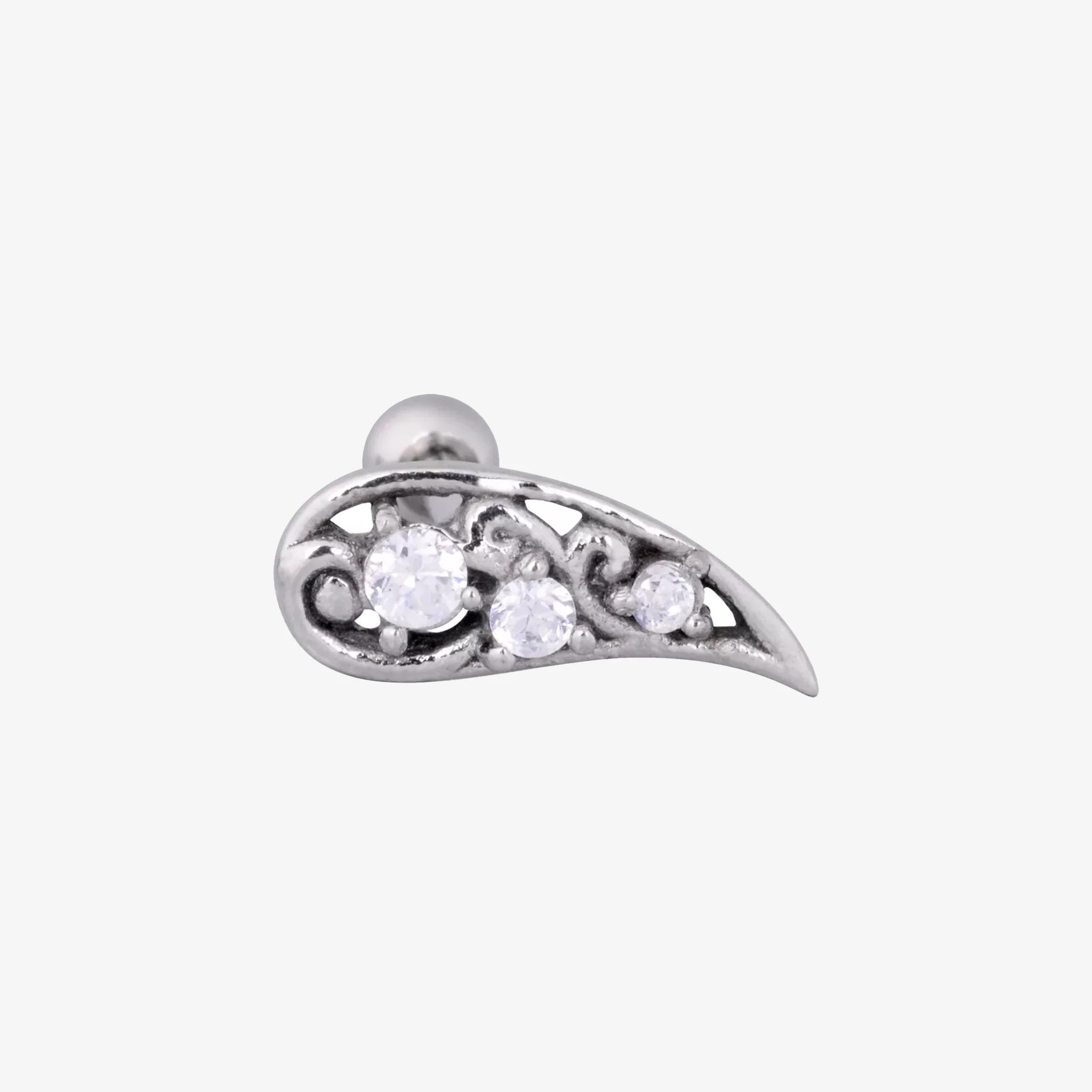 Wildcat Earbarbell Flower Steel Basicline - Image 3
