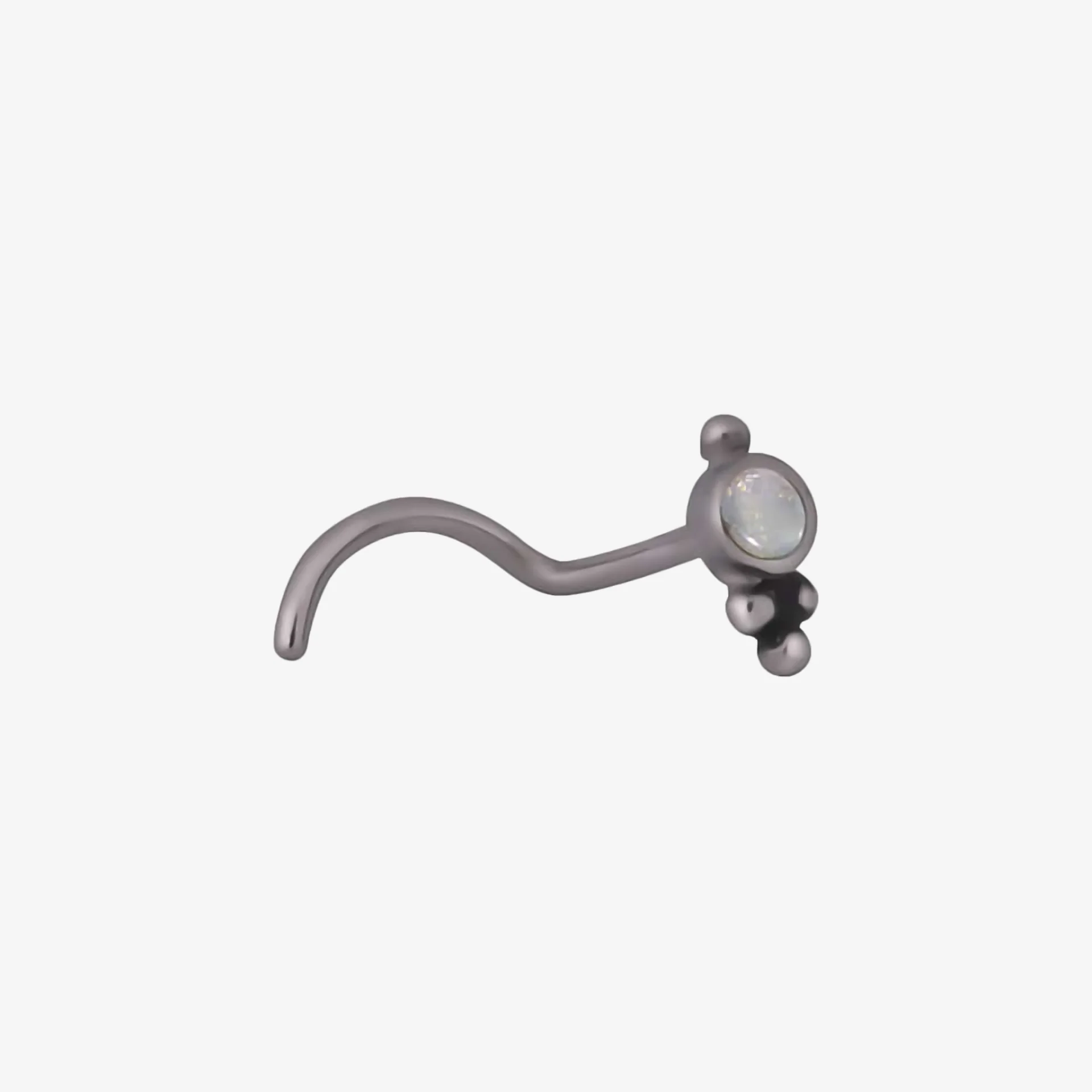 Wildcat Nose Bindi Opal Steel Basicline - Image 2