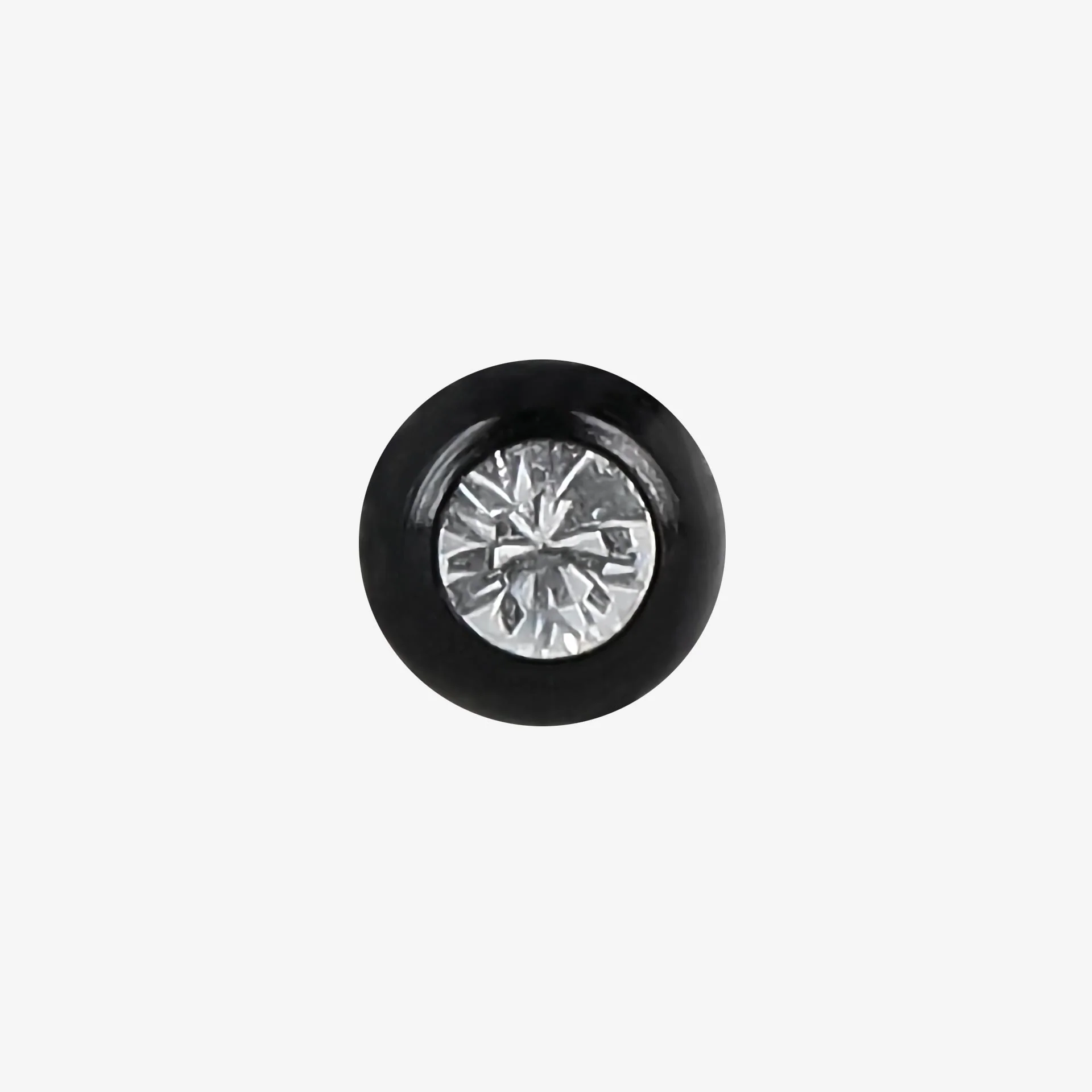 Zinova Bola Titânio Pure Black com Pedra - Image 6